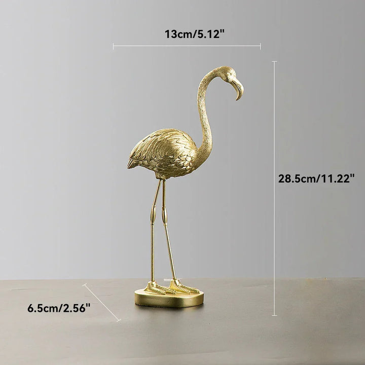 Nordisk Flamingo Figur Figur Staty Skulptur Vardagsrum Kontor Bröllop Fest Dekorationer Heminredning Dekorationsaccessoarer
