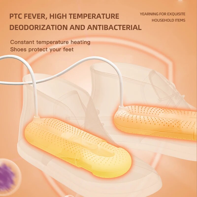 Stretchable Wearable Electric Sterilization Shoe Dryer