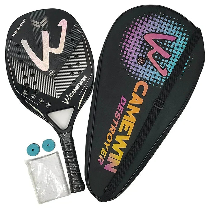 ProCarbo Grip – Beach Tennis Racket tillverkat av 3K Kolfiber
