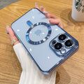 Sky Clear Transparent Silicone iPhone-fodral