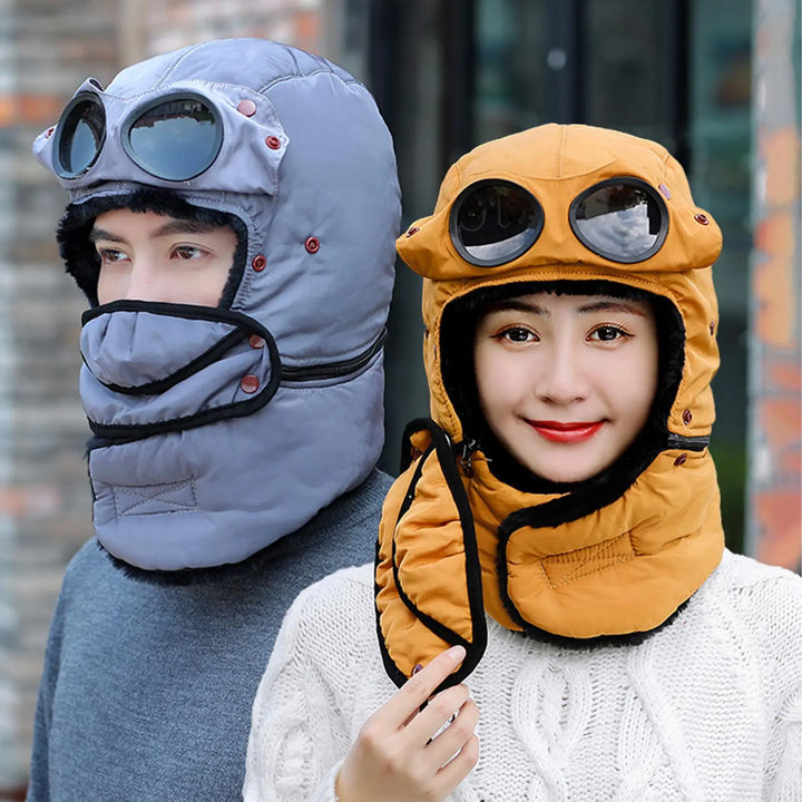 Polar Vision Thermo Vindskyddande Ansiktsmask Beanie