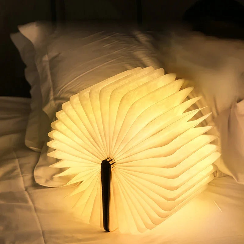 Kreativ Bok LED Nattlampa