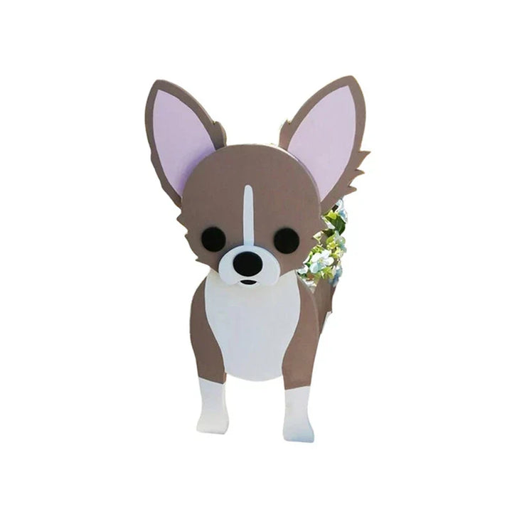 Blomkruka - Pawsome - Hundplanta Behållare - Olika Raser