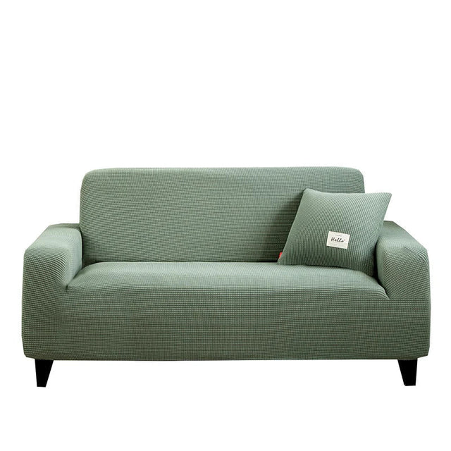 Sofalino Stretch | Elastisk Sofföverdrag | Jacquarddesign | För 1–4 Sittplatser & L-Form