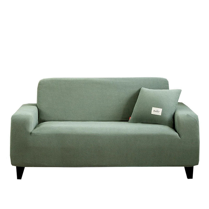 Sofalino Stretch | Elastisk Sofföverdrag | Jacquarddesign | För 1–4 Sittplatser &amp; L-Form