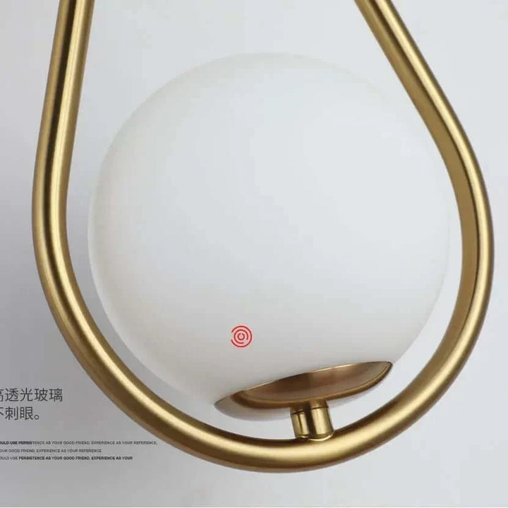 Drop Luxury Glass Balls Vägglampa