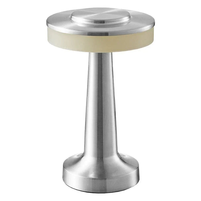 Retro LED Bordslampa USB Uppladdningsbar Oändligt Dimbar Nattlampa Campinglampa Lämplig För Bar, Sovrum, Ambient Belysning