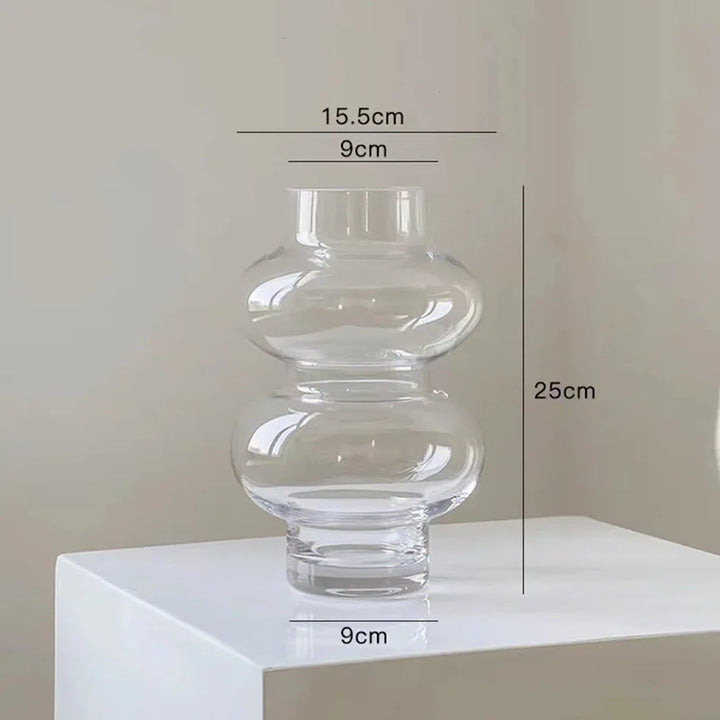 Chubby 2-stegs glasvas