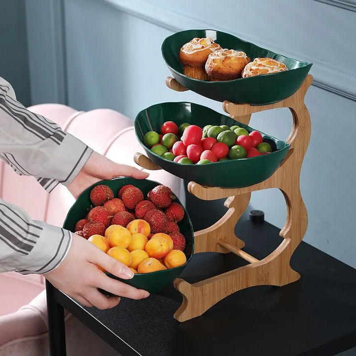 FruitTower - Elegant Metallfruktställ
