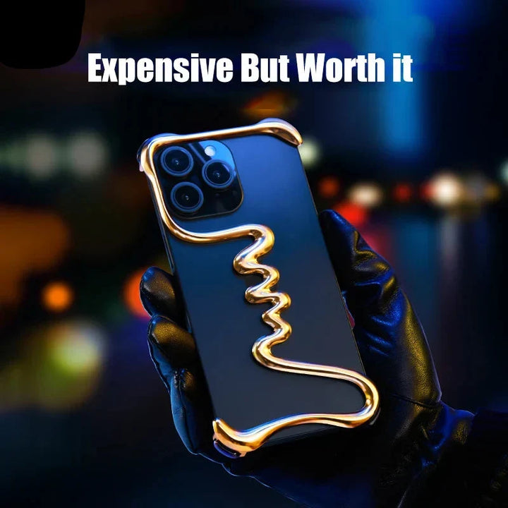 Metalllegering Ramfri iPhone Fodral