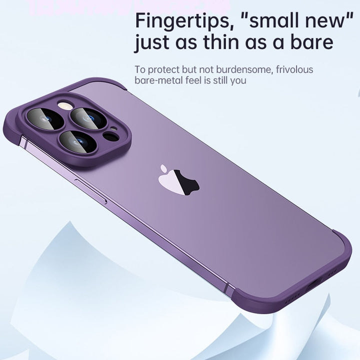 Stötsäker Hörnpad Mjuk Silikon iPhone Fodral