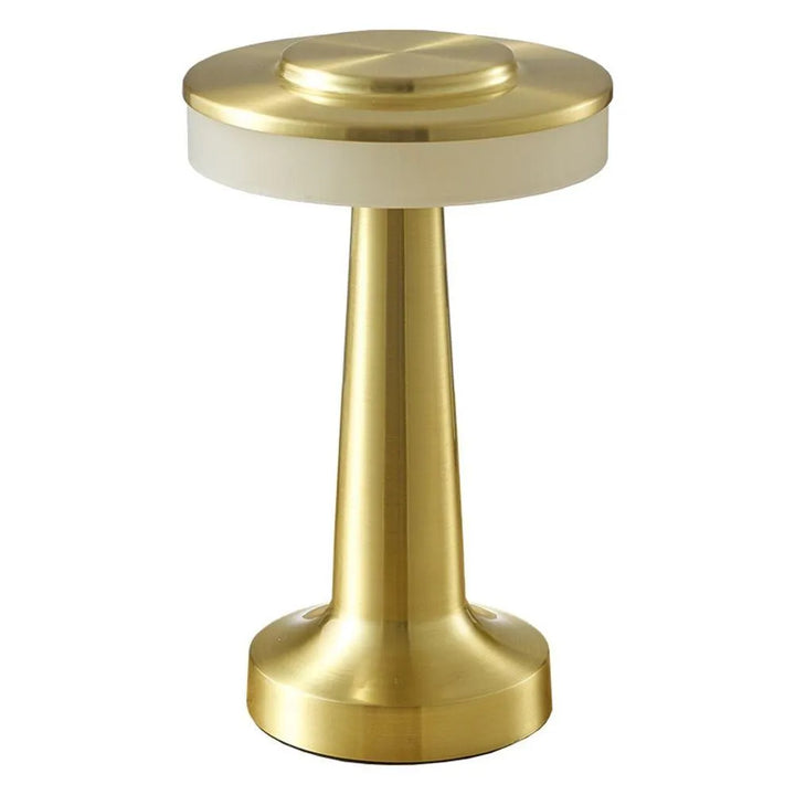 Retro LED Bordslampa USB Uppladdningsbar Oändligt Dimbar Nattlampa Campinglampa Lämplig För Bar, Sovrum, Ambient Belysning