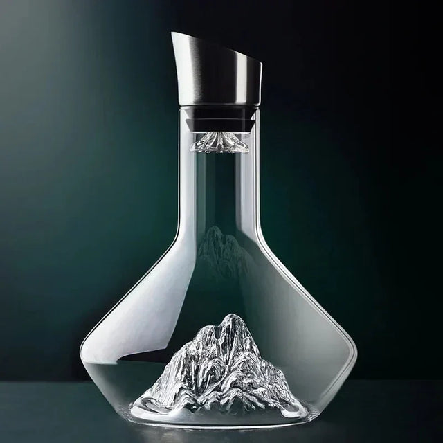 1500ml Iceberg Decanter Kreativ Blyfri Kristallmaterial Lyx Högkvalitativ Hemma Rödvinsdistributör Karaff Vinkanna