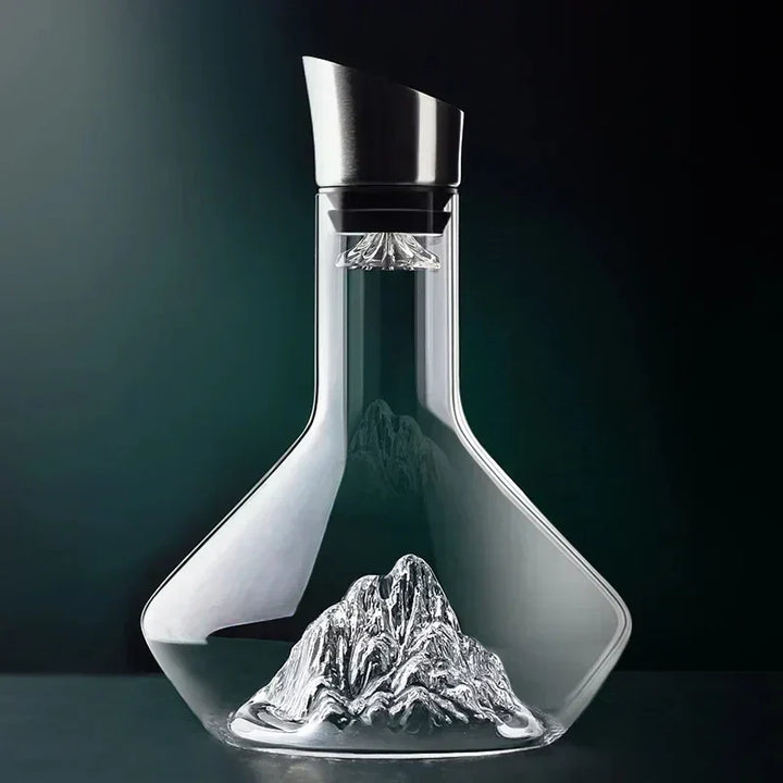 1500ml Iceberg Decanter Kreativ Blyfri Kristallmaterial Lyx Högkvalitativ Hemma Rödvinsdistributör Karaff Vinkanna