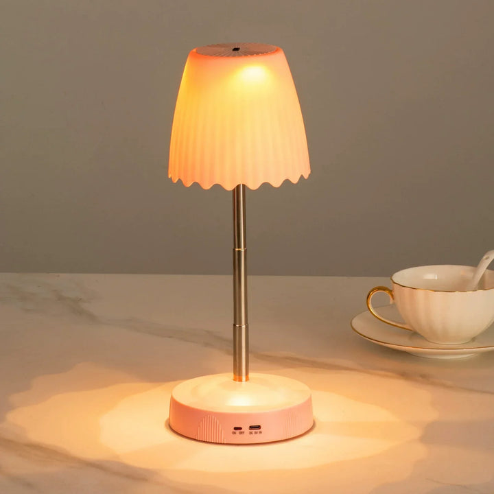 Viral Trådlös Laddnings Nattlampa, Kreativ Sängbordslampa för Atmosfär