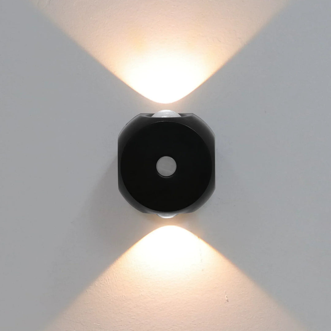 Uppladdningsbar Nattlampa Smart Rörelsesensor Vägglampa Sovrum Entré Trappa Korridor LED Vägglampa