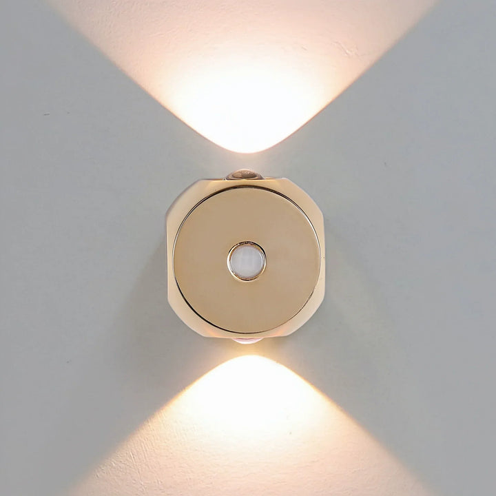 Uppladdningsbar Nattlampa Smart Rörelsesensor Vägglampa Sovrum Entré Trappa Korridor LED Vägglampa