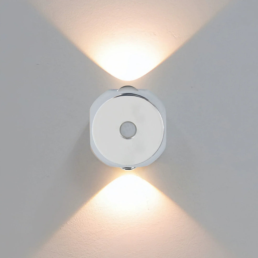 Uppladdningsbar Nattlampa Smart Rörelsesensor Vägglampa Sovrum Entré Trappa Korridor LED Vägglampa