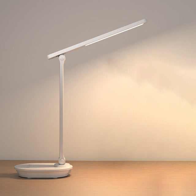 Modern dubbel vikbar ögonvård trådlös uppladdningsbar LED skrivbordslampa