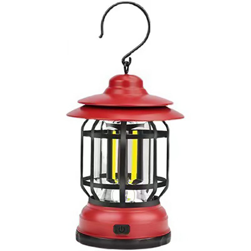 Nutida industriell bärbar USB-uppladdningsbar campinglampa hästlampa för utomhusbruk