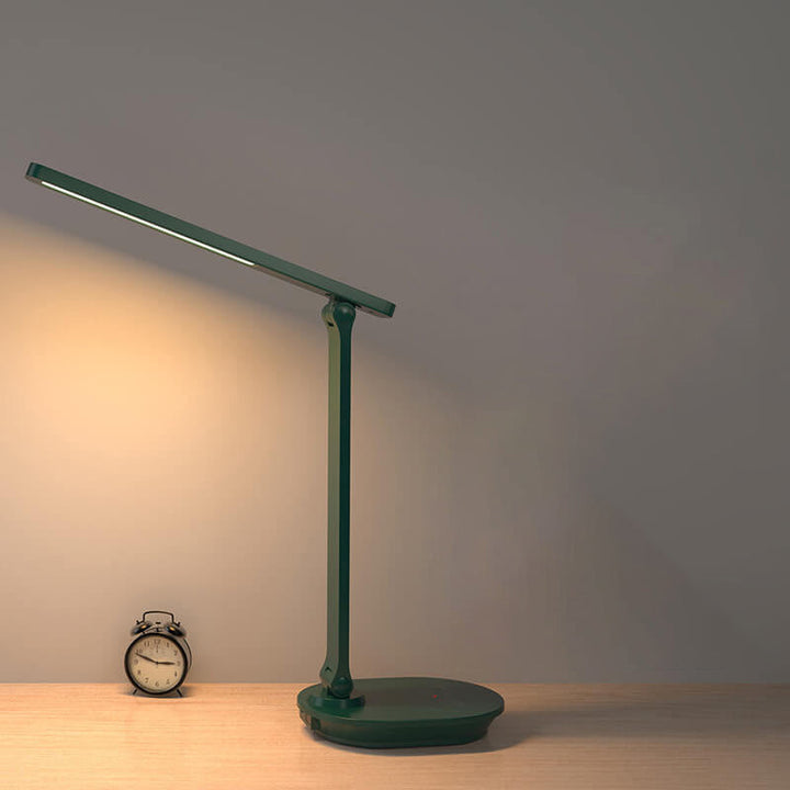 Modern Dubbelvikbar Ögonvård Trådlös Uppladdningsbar LED Skrivbordslampa