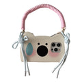 Insta-Style Tecknad Westie Flip-Telefonfodral
