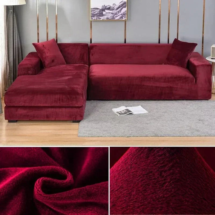 PlushFit - Högkvalitativa Sofföverdrag i Stretchsammet