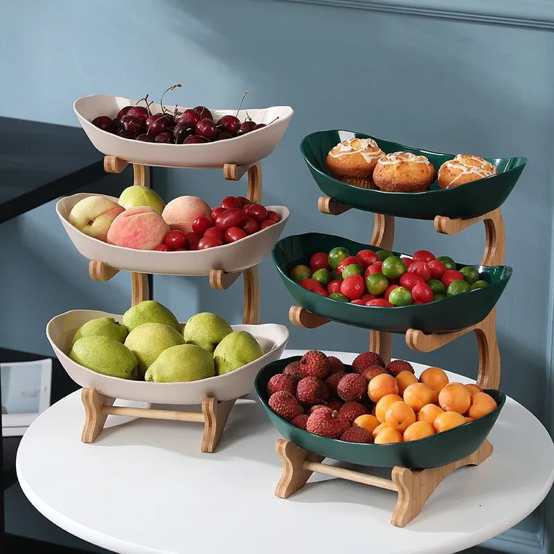 FruitTower - Elegant Metallfruktställ