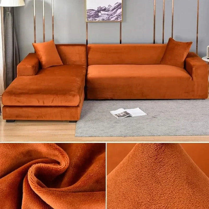 PlushFit - Högkvalitativa Sofföverdrag i Stretchsammet