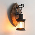 Retro Lantern Lampa Industriell Lantern Vägglampa