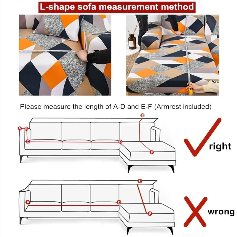 Vattentät Elastisk Sofföverdrag