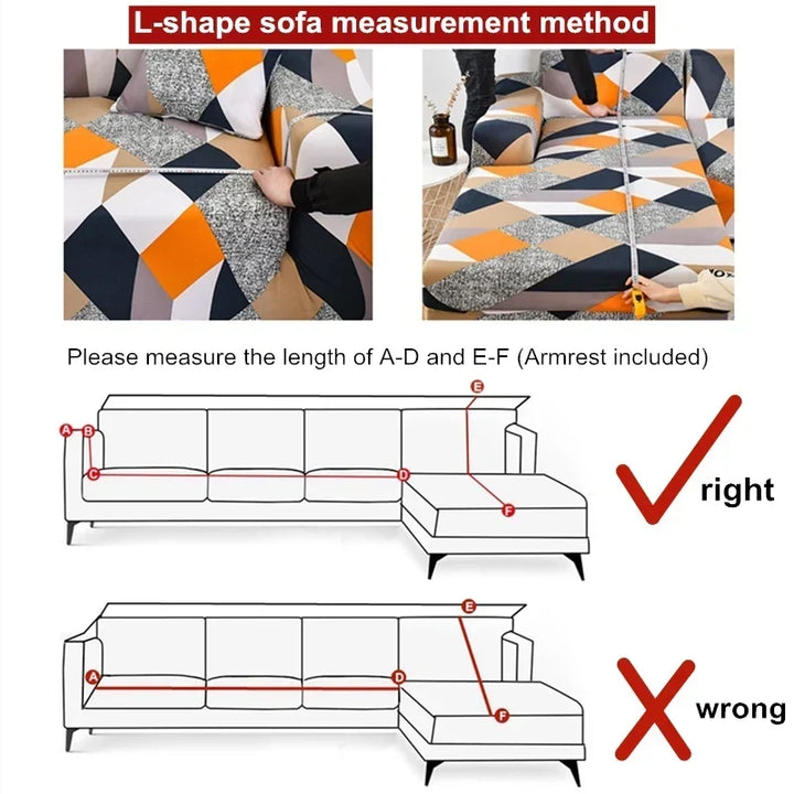 Vattentät Elastisk Sofföverdrag
