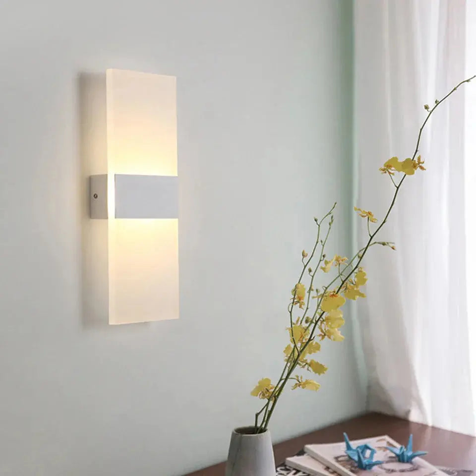 Éclatante - Touch Panel Vägglampa USB uppladdningsbar