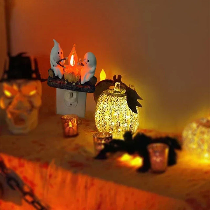 Spökljus Campfire Nattlampa