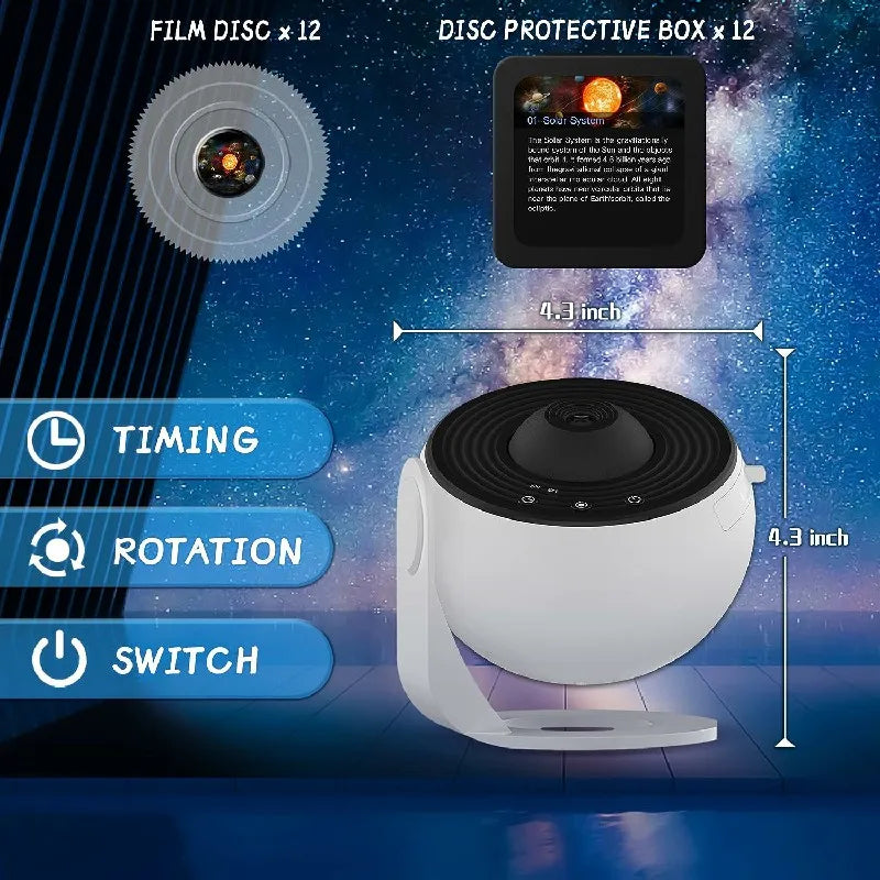 360° Planetarium Projektor | Förbättrad Avkoppling och Stressavlastning