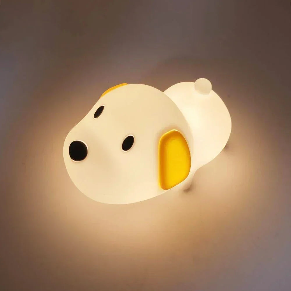 LumiSoft LED Nattlampa | Mjuk Silikon | Extra Lång Batteritid | USB Uppladdningsbar