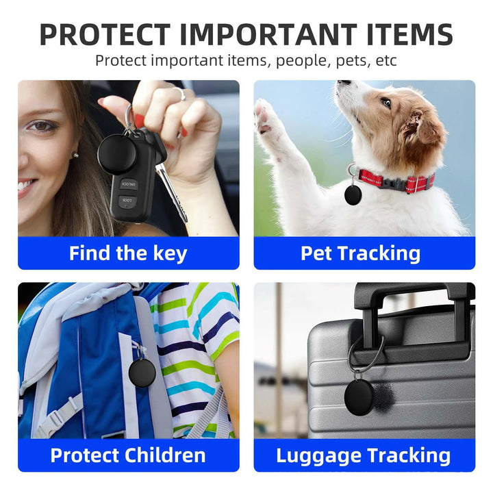 Husdjurssäkerhetsset – Smart hund- och katttracker med reflexhalsband