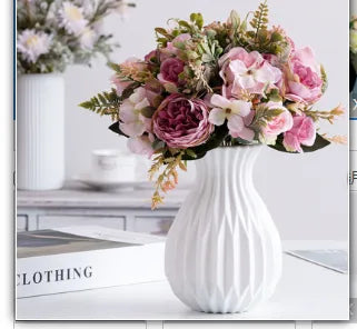 Moderna eleganta blomvaser
