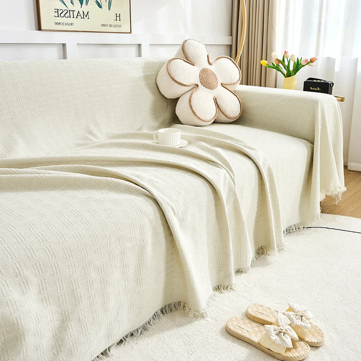 DualComfort Vändbar Sofföverdrag – Stilig, Tvättbar Soffskydd för 3–4 Sits Soffor