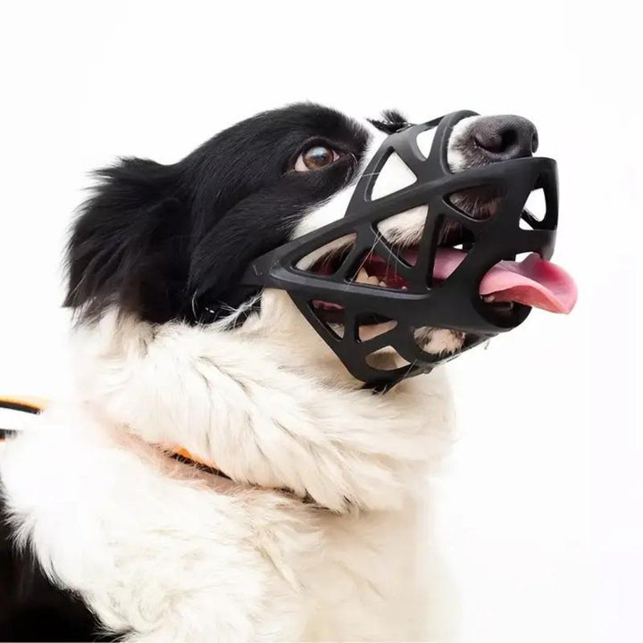 SafeBark Hundmuzzle – Effektiv Anti-Bett och Anti-Bark Lösning, Andningsbar och Bekväm |
