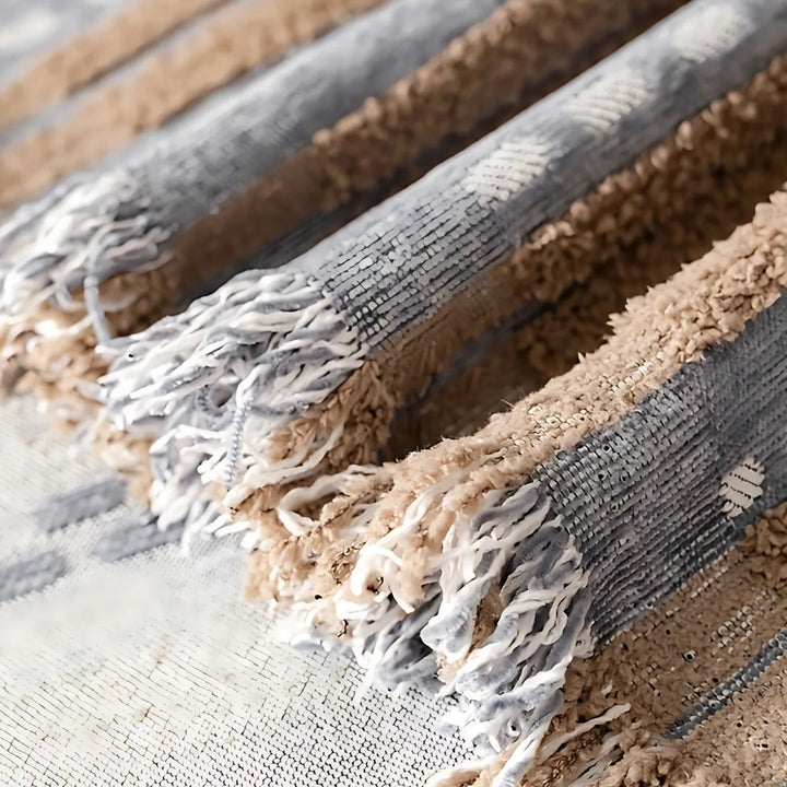 Sahara Style Plush Boho Sofföverdrag Filt