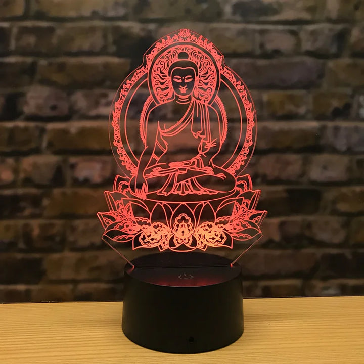 EnlightenGlow - Buddha 3D Lampa