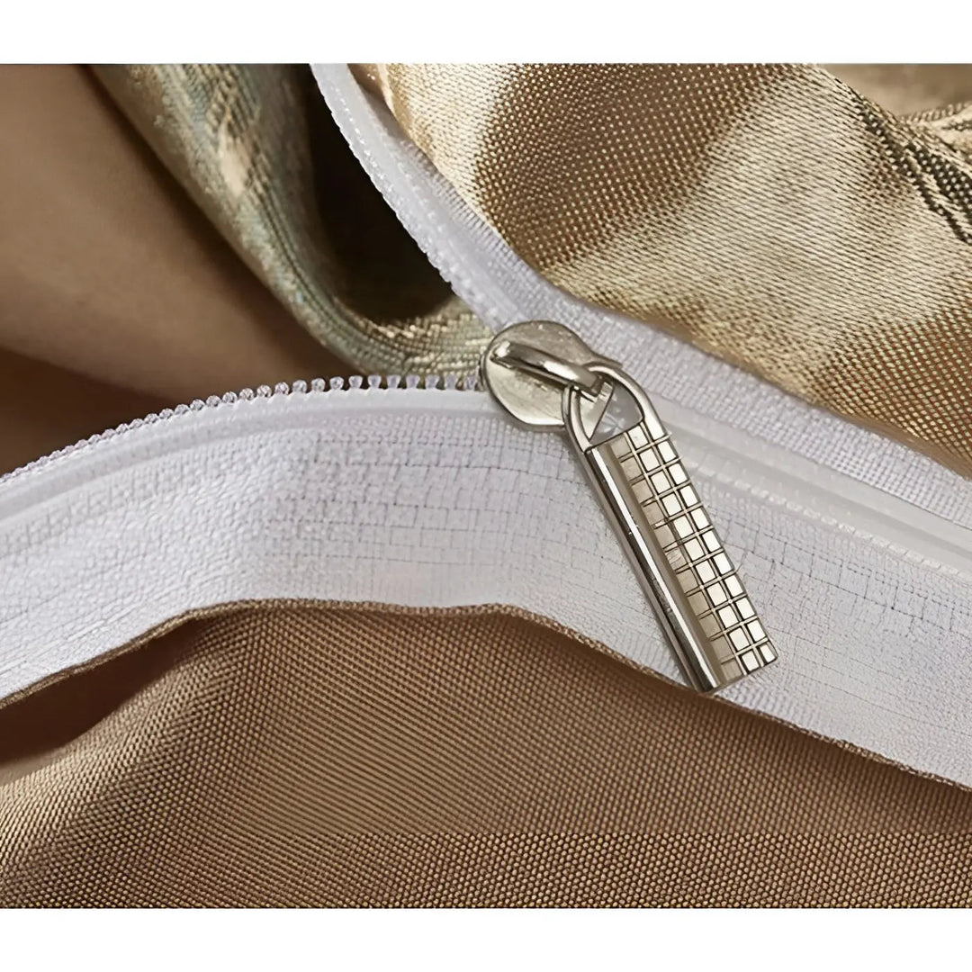 Chic Satin Jacquard Duvet Cover för Lyxigt Sovrum