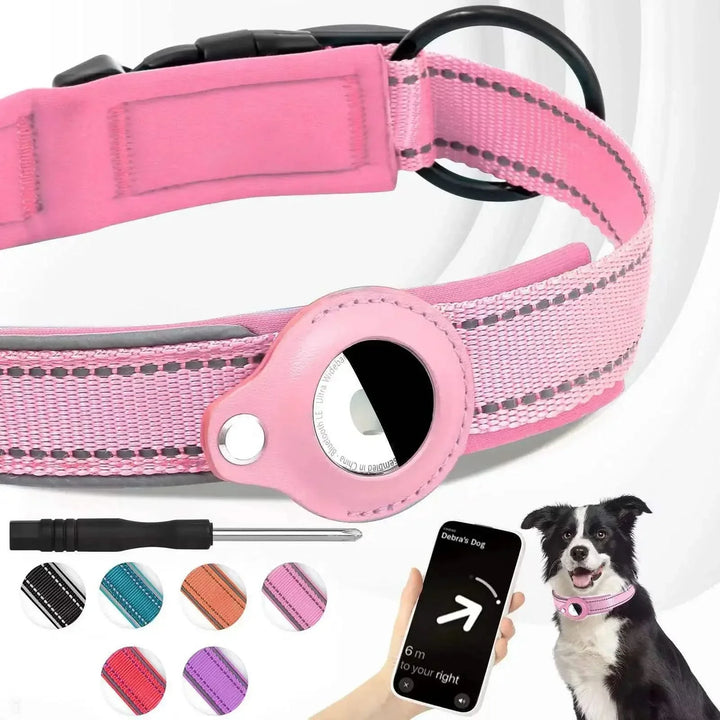 LEAZO - AirTag Hundhalsband