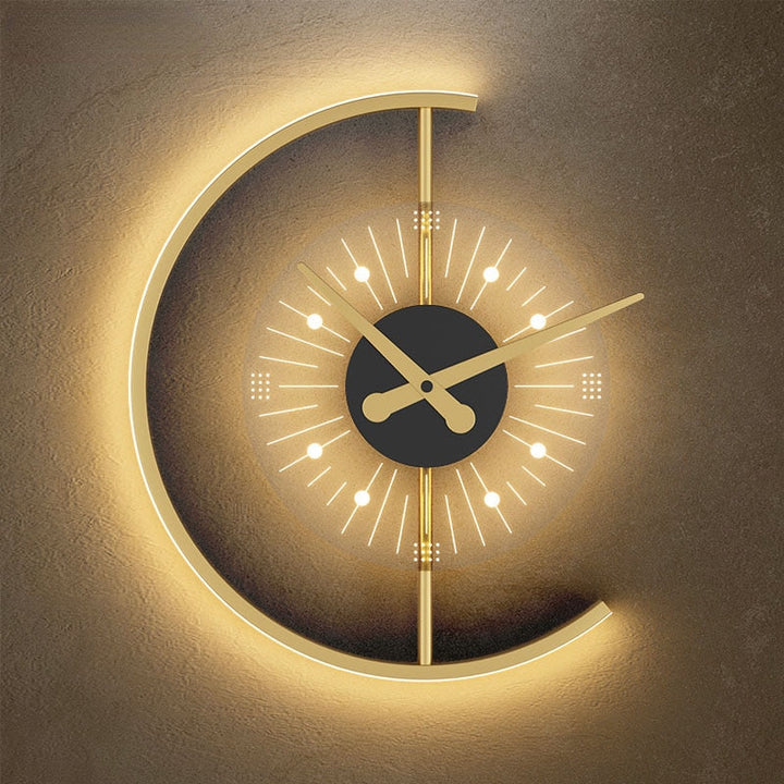 Modern minimalistisk LED-klocka