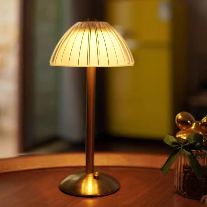 AuraGlow Bordslampa - Uppladdningsbar LED-lampa med dimmerfunktion