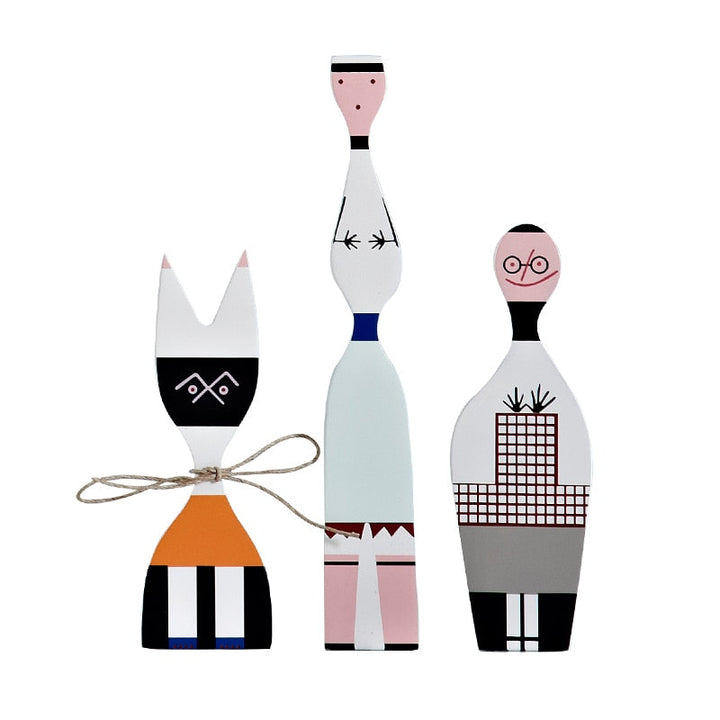 Handgjorda Träfigurer