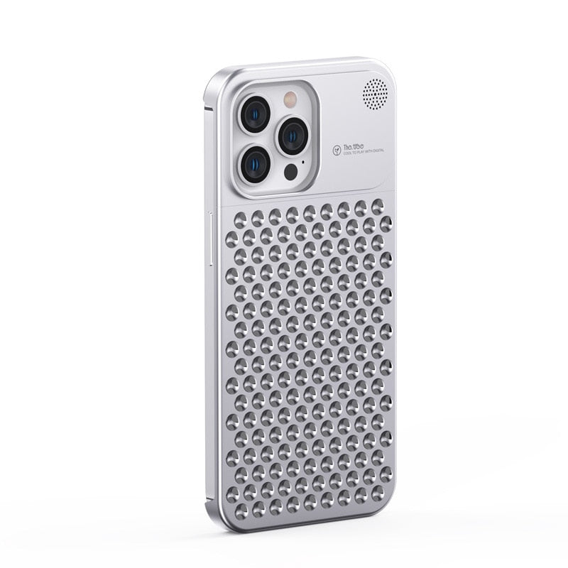 Metal Vent Premium Aluminiumlegering iPhone-fodral