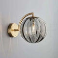 Färgglad Glas Modern Vägglampa