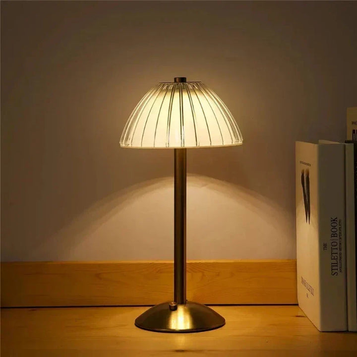 Trådlamp LED-bordslampa med tre färglägen och dimmerfunktion